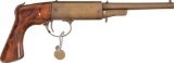 Edward Lindner 1862 Patent Prototype Lever Air Pistol