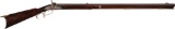 Engraved Vincent Half-Stock Percussion Rifle