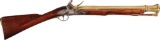 Engraved T. Richards Brass Barreled Flintlock Blunderbuss
