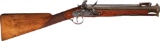 Flintlock Brass Barrel Blunderbuss with Snap Bayonet by Collis