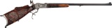 Ornate Martini Pattern Schuetzen Rifle by C. Stiegele of Munich