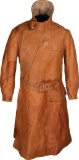 World War I Era Full Length Leather Flight Coat