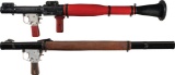 Two Deactivated RPG Shoulder Fired Missile Launchers