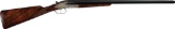 R. Weiss Engraved Gebruder Merkel Sidelock Double Barrel Shotgun