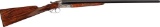 Engraved Gebruder Merkel 20 Gauge Model 147E Shotgun