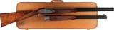 Belgian Browning Superposed Two Barrel Continental Set with Case