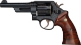 Engraved and Gold Inlaid Smith & Wesson Model 58 Revolver