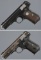 Two Colt Model 1908 Pocket Hammerless Semi-Automatic Pistols