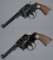 Two Colt Official Police Double Action Revolvers