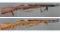 Two Mosin-Nagant Bolt Pattern Action Carbines