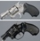 Two Smith & Wesson Double Action Revolvers