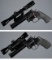 Two Dan Wesson Double Action Revolvers with Scopes