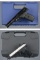 Two Semi-Automatic Pistols with Cases