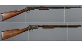 Two Winchester Slide Action Rifles