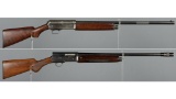 Two Semi-Automatic Shotguns
