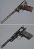 Two American Repeating Pistols