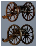 Two Spanish Black Powder Miniature Cannons