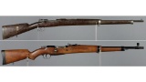 Two Military Bolt Action Rifles