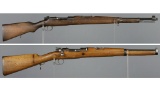 Two European Military Bolt Action Rifles