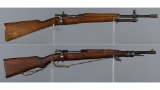 Two European Military Bolt Action Rifles