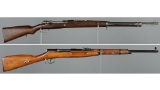 Two Military Bolt Action Rifles