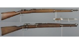Two South American Military Bolt Action Rifles