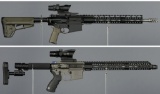 Two Semi-Automatic Rifles