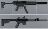 Two Semi-Automatic Rifles