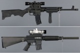 Two Semi-Automatic Rifles