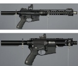 Two Semi-Automatic Pistols