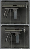 Two AA Arms Model AP9 Semi-Automatic Pistols with Cases