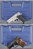 Two Smith & Wesson Semi-Automatic Pistols