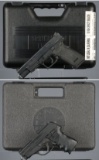 Two Semi-Automatics Pistols with Cases