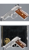 Consecutive Pair of Taurus Model PT 58 SS Semi-Automatic Pistols