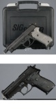 Two Sig Sauer Semi-Automatic Pistols