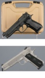Two Semi-Automatic Pistols