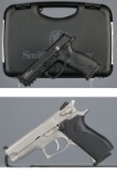 Two Semi-Automatic Pistols