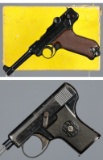 Two Semi-Automatic Pistols