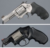Two Smith & Wesson Double Action Revolvers