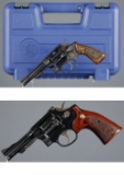 Two Smith & Wesson Double Action Revolvers