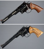 Two Dan Wesson Double Action Revolvers