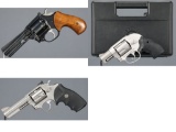 Three Double Action Revolvers