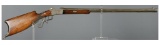Unknown Martini Single Shot Schuetzen Style Rifle