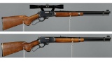 Two Marlin Model 336 Lever Action Rifles
