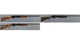 Three Slide Action Shotguns