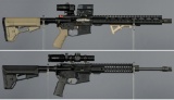 Two Triton Semi-Automatic Rifles