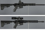 Two Semi-Automatic Rifles