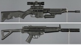 Two Semi-Automatic Rifles