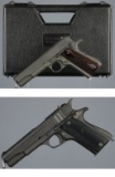 Two Semi-Automatic Pistols