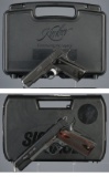 Two Semi-Automatic Pistols with Cases